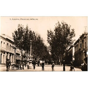 5_ALMERIA PASEO DEL PRINCIPE Spain Postcard